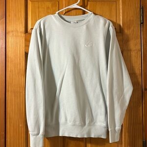 Nike crewneck in a teal color.